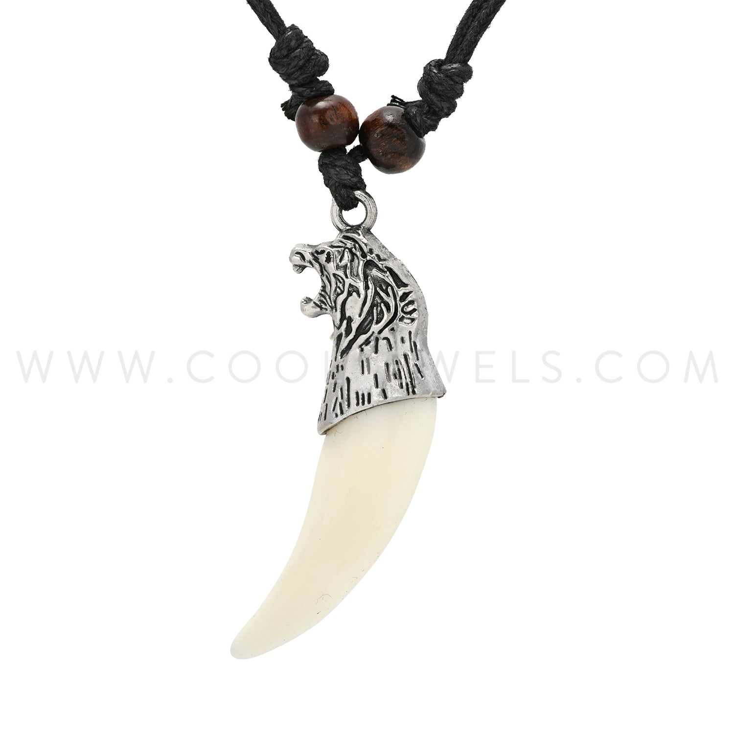 アクセサリー lion0604-33000 Lion Head Tooth Necklaces | Wholesale Lion Head Tooth Necklaces