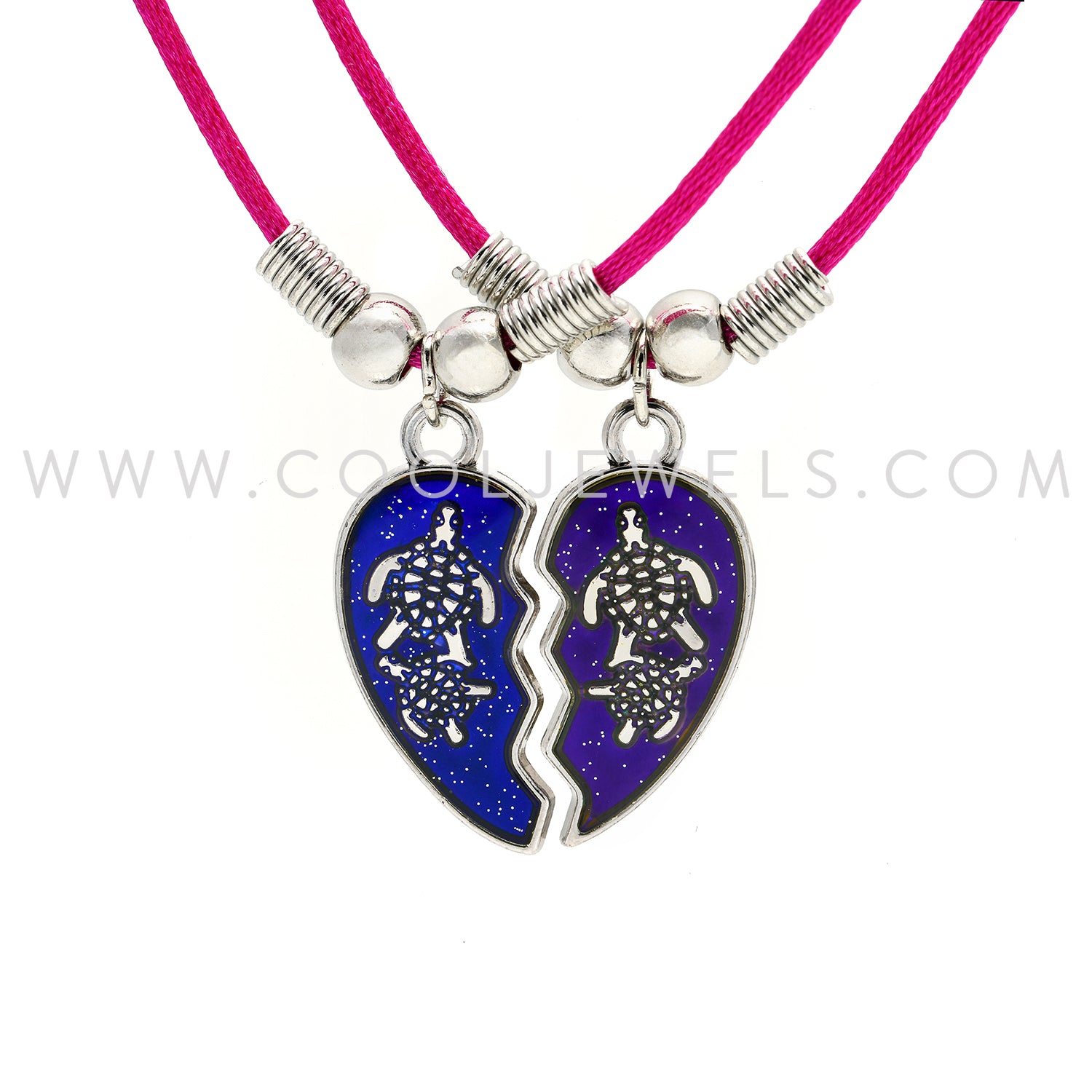 Mood Turtle Heart Necklaces – Cool Jewels