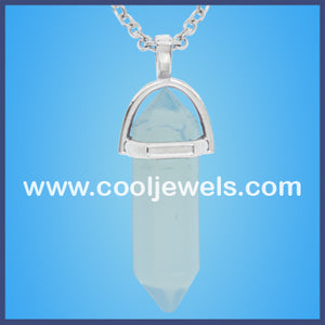 Moon Stone Crystal Necklace