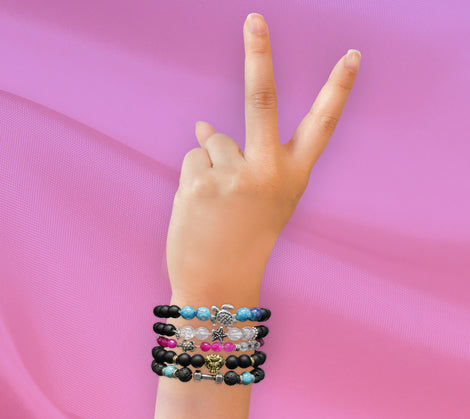 Stone Bead Bracelets