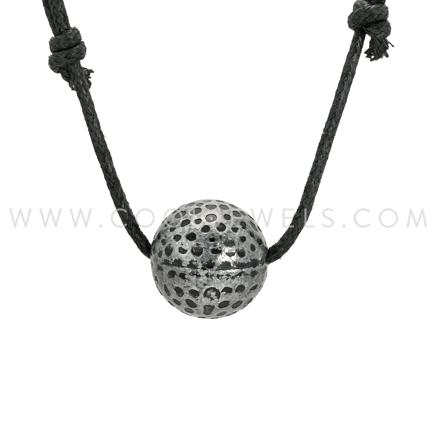アクセサリー  Slider Cord Musket Ball Necklace | Wholesale Slider Cord Musket