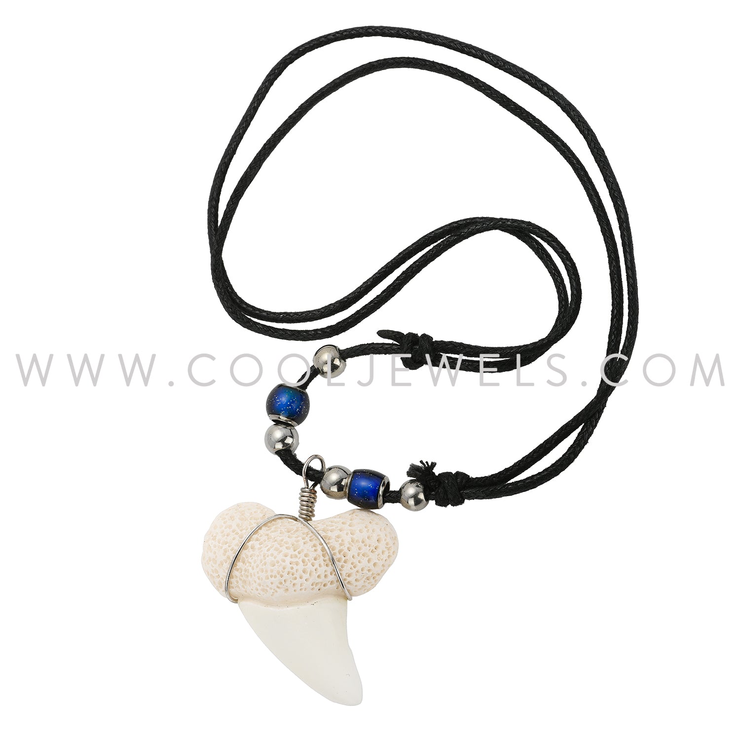Mood Shark Tooth Necklace | Wholesale Shark Tooth Mood Jewelry