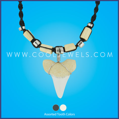 Buy Natural Shark Tooth Necklace for Boys, Genuine Fossil Shark Teeth  Jewelry for Men, Cool Beach Necklaces for Teen Girls, Beachy Surfer Necklace  for Women Online at desertcartINDIA