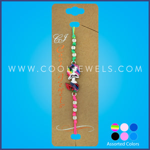 Assorted Colored Mermaid Stretch Bracelets