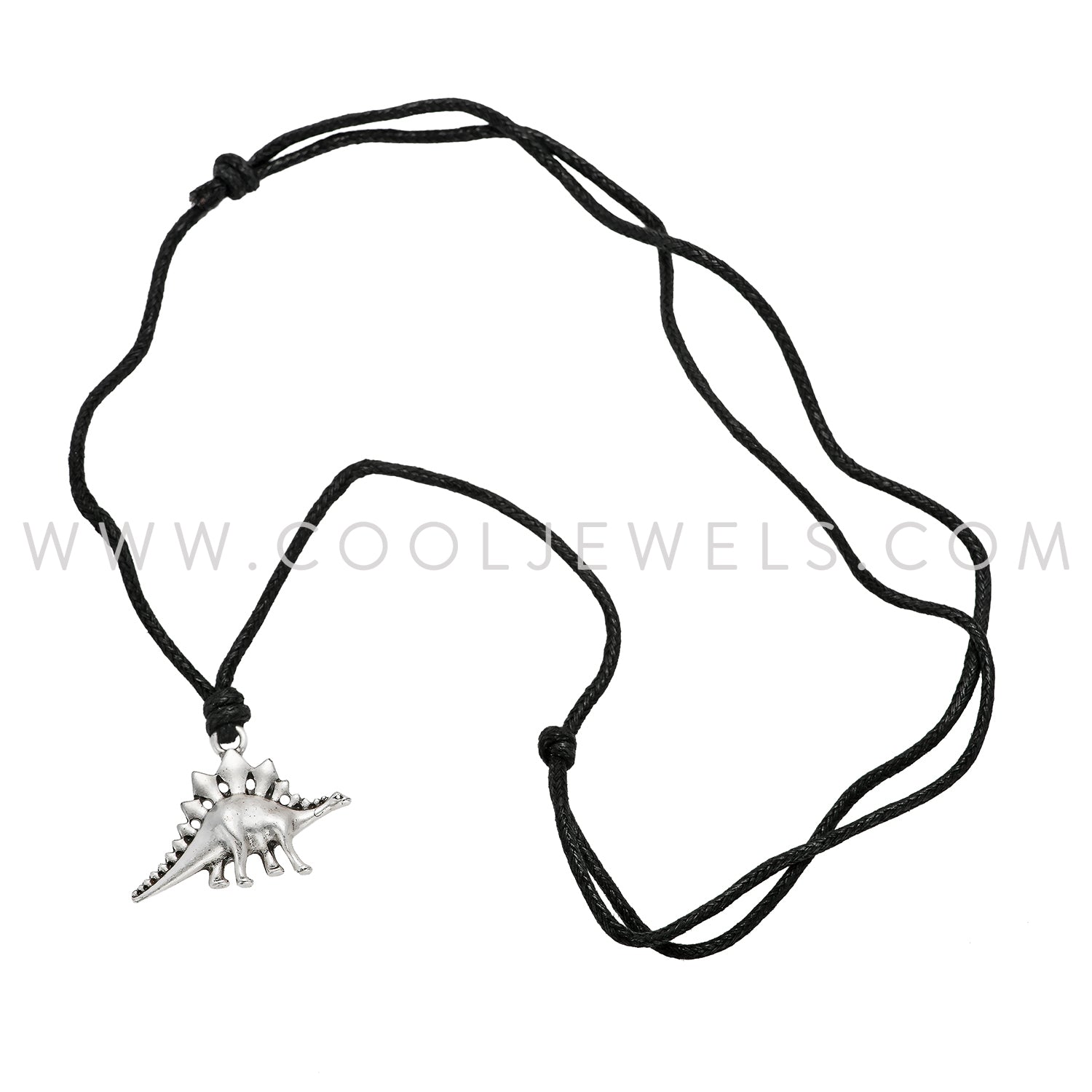 Prehistoric Dinosaurs Stegosaurus Slider Cord Necklace – Cool Jewels