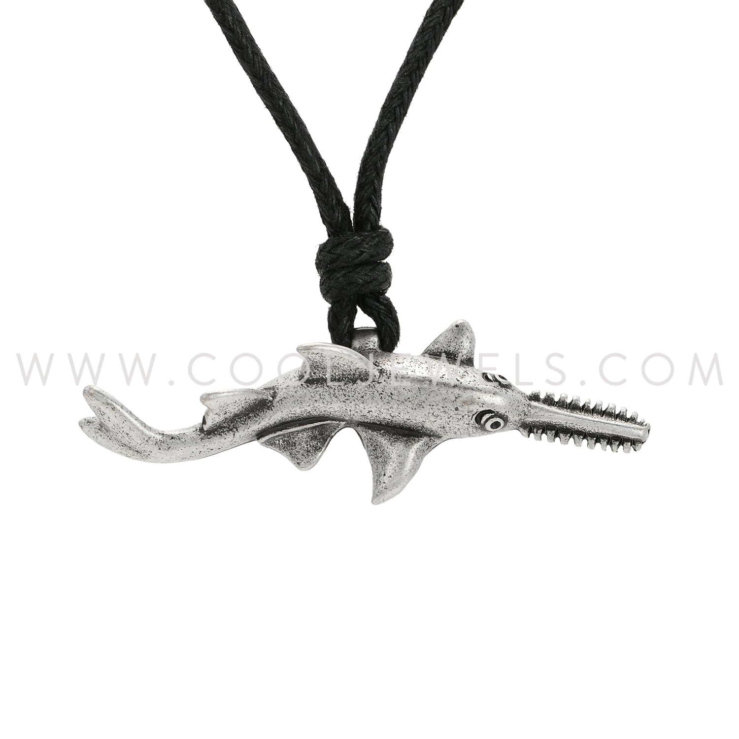 Earth, Sea & Me Sawfish Slider Cord Necklace – Cool Jewels