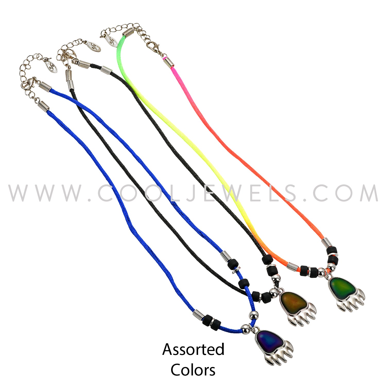 Wholesale Animal Bear Paw Necklace | Mood Jewelry – Cool Jewels
