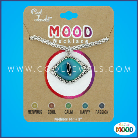 CHAIN NECKLACE WITH MOOD EYE PENDANT