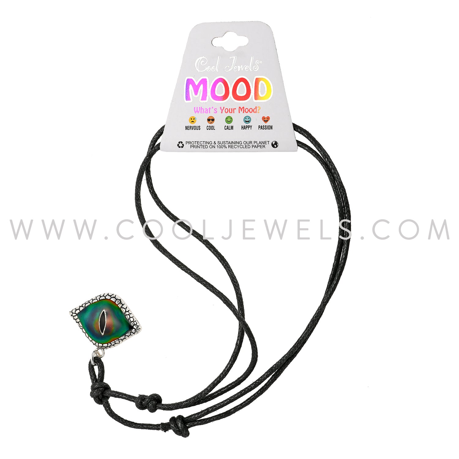 A理想の人生と美貌★チャクラオルゴネックレス Gator Mood Eye Necklace – Cool Jewels