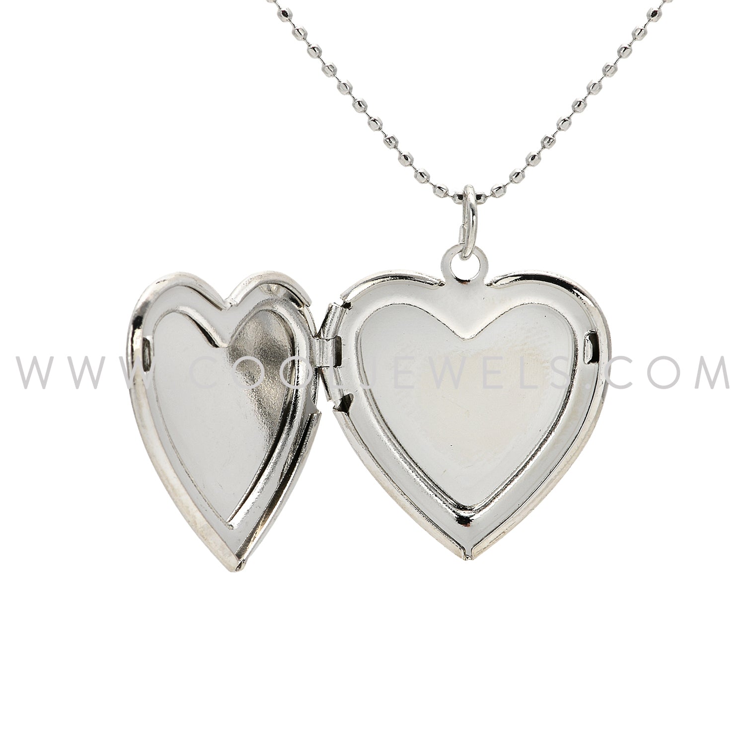 【PondPhuwin】MYSTIC LOCKET Sterling Silver Heart Pentacle Pentagram Locket with Rainbow