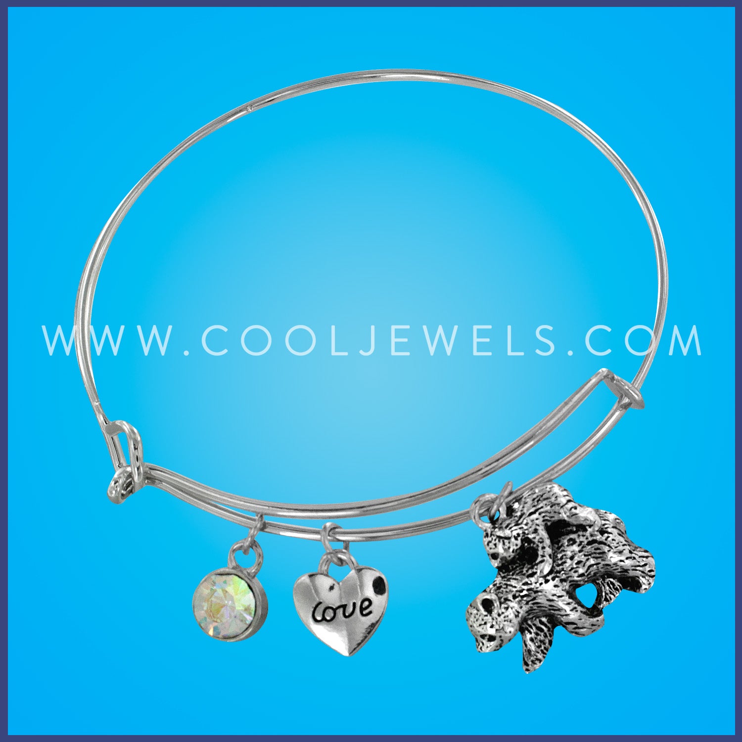 Polar Bear Silver Bracelets