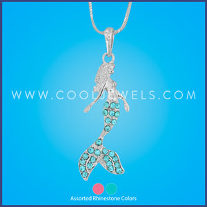 Mermaid Rhinestone Necklace