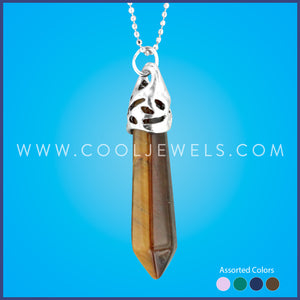 Assorted Stone Pendant Necklaces