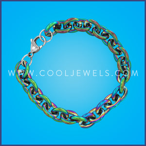 AB RAINBOW ROLO LINK CHAIN BR