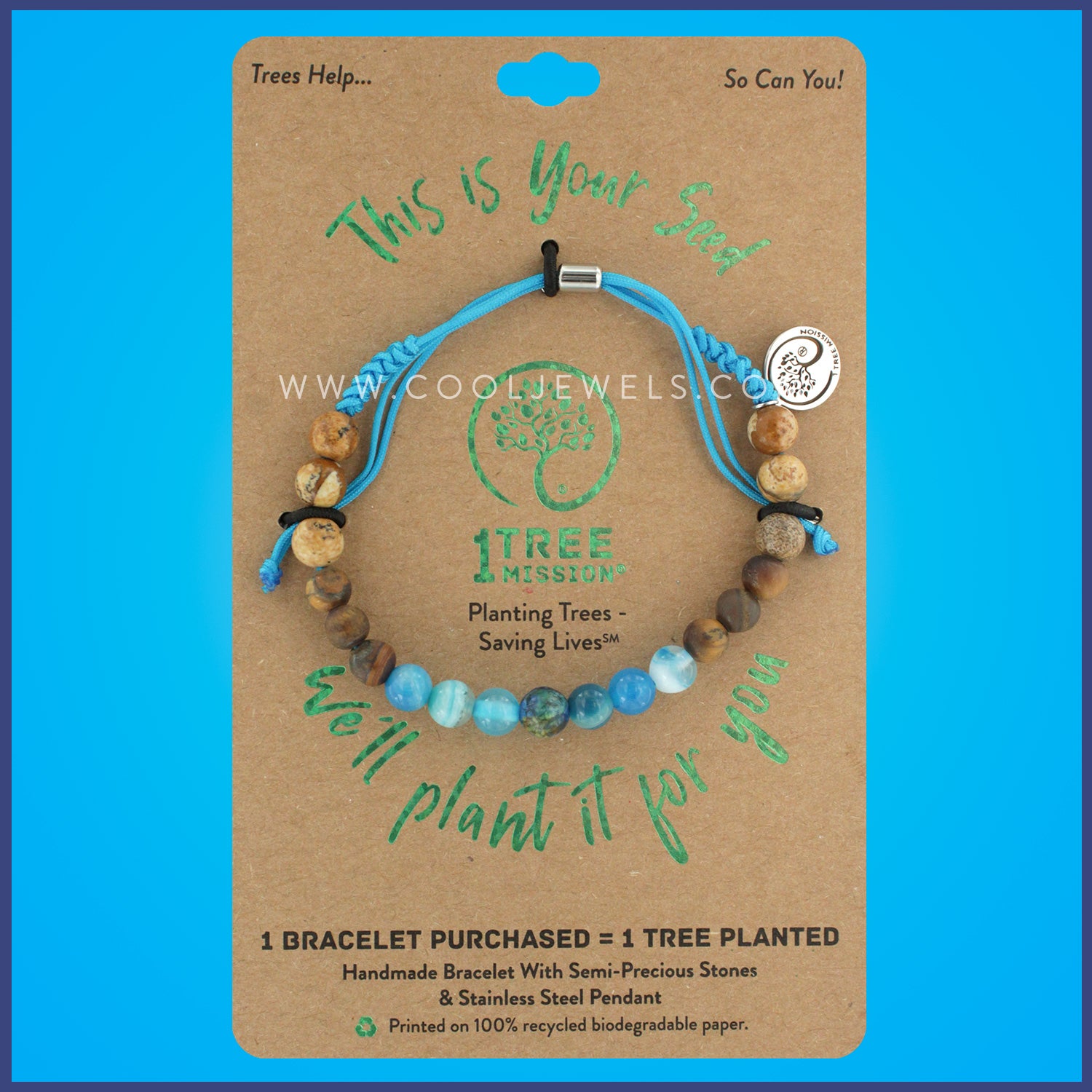 1Tree Mission - Cedar Tree Bracelet