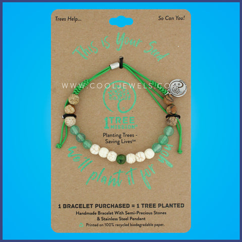 1Tree Mission - Bald Cypress Tree Bracelet