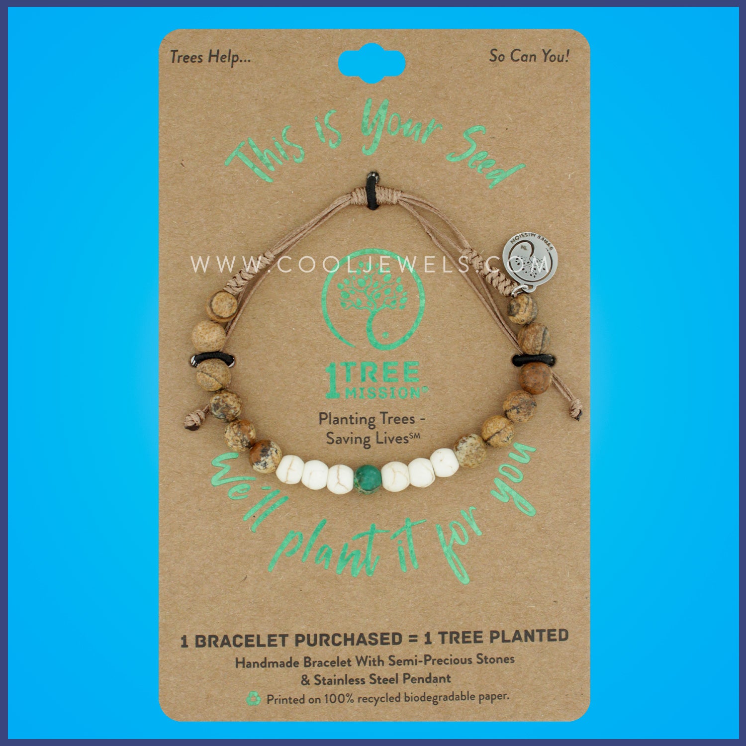 1Tree Mission - Mangrove Tree Bracelet