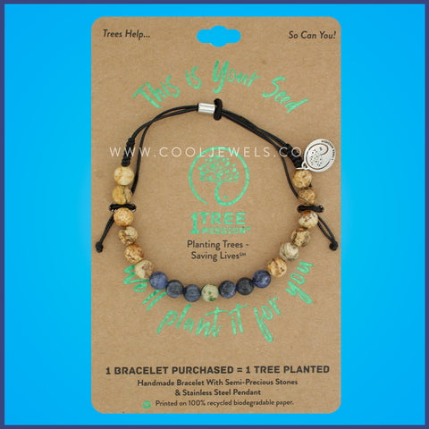 1Tree Mission - Blue Spruce Tree Bracelet