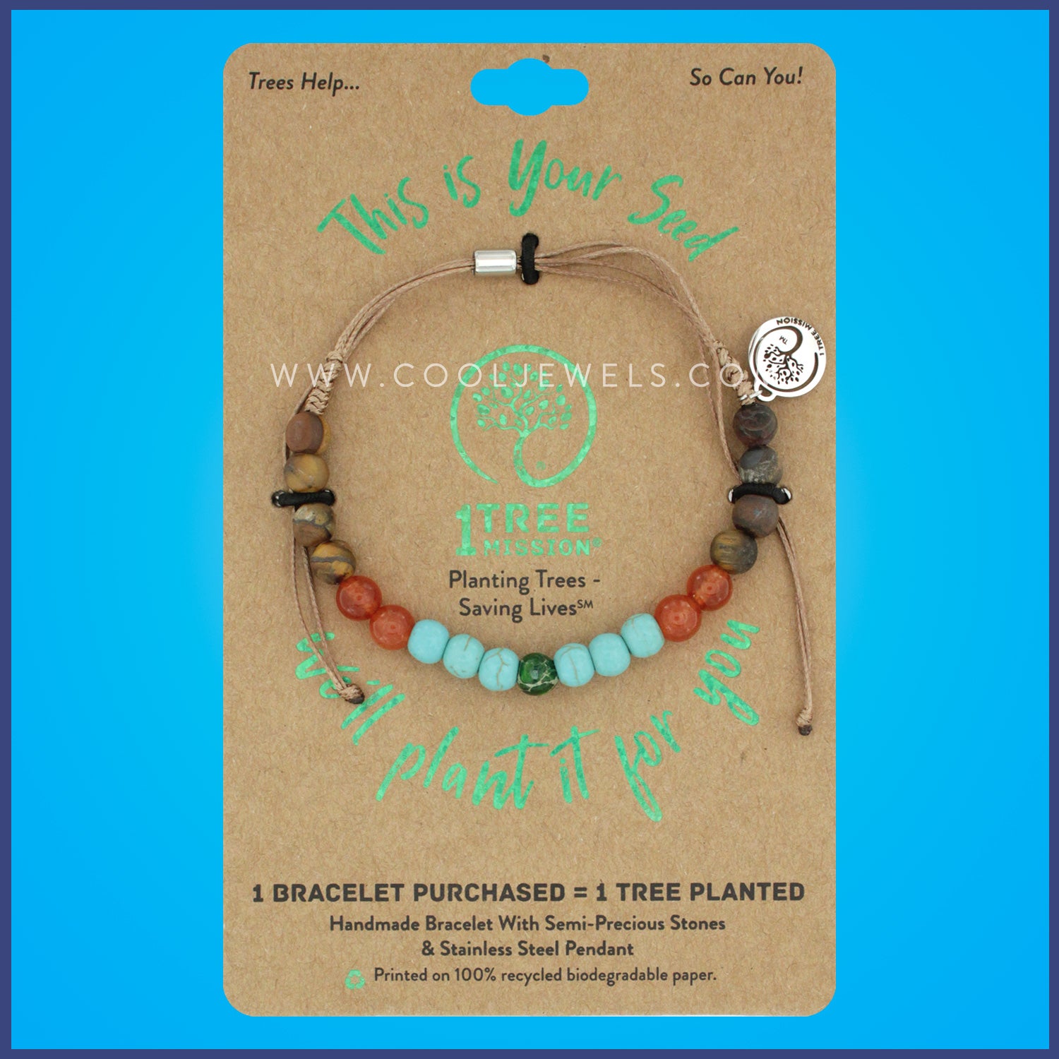 1Tree Mission - Joshua Tree Bracelet