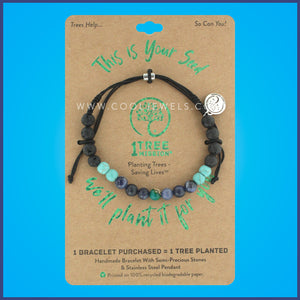 1Tree Mission - Black Walnut Tree Bracelet