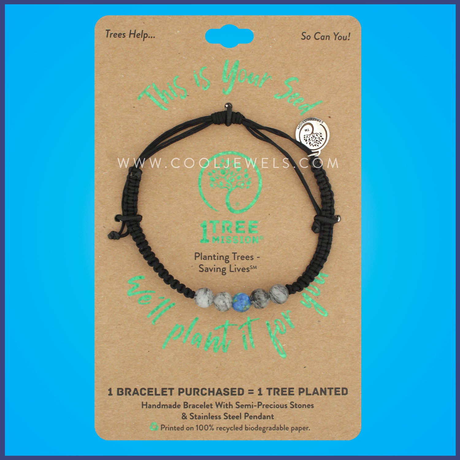 1Tree Mission - Poplar Tree Bracelet