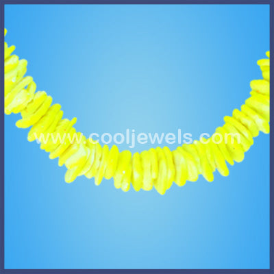 Assorted Colored Neon Shell Necklaces