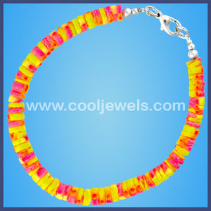 Tie-die Shell Bracelets