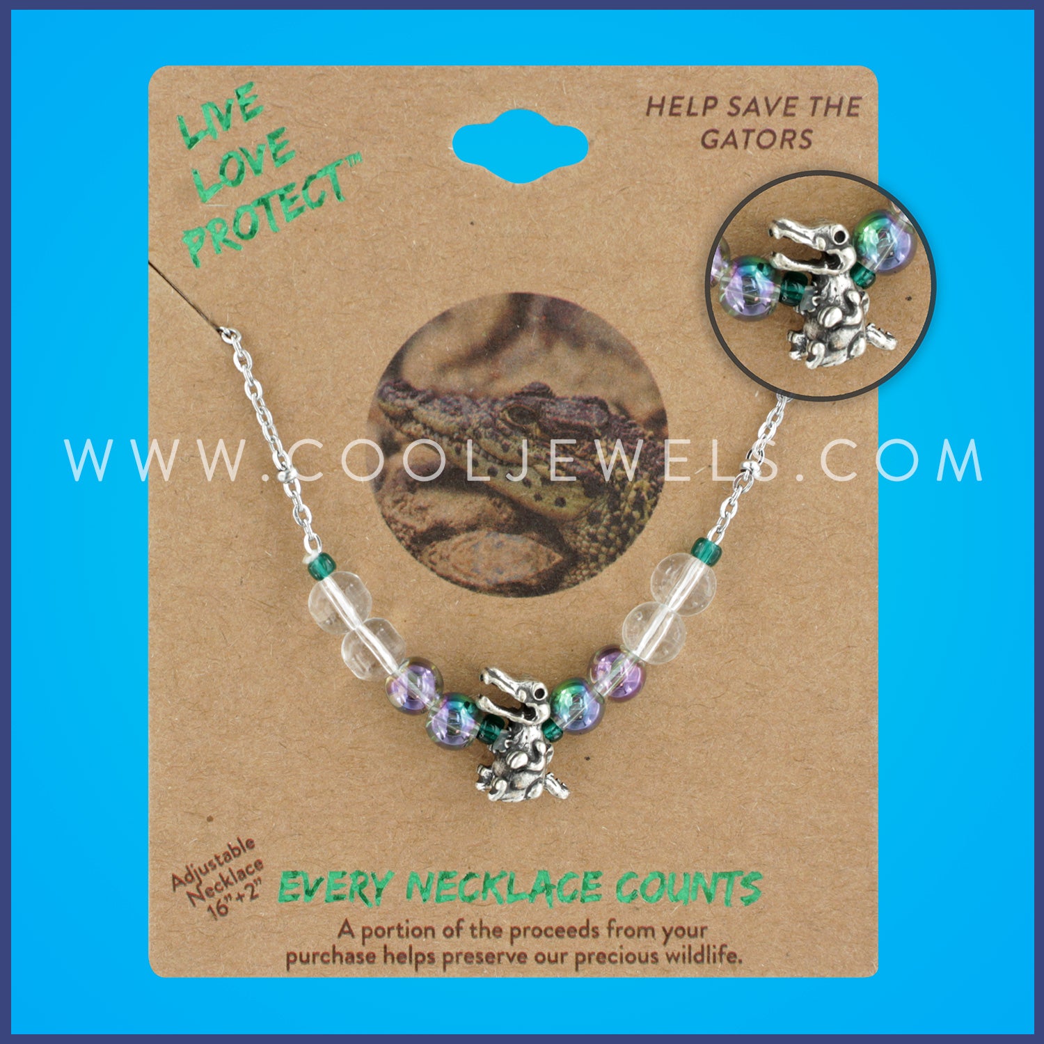 LIVE LOVE PROTECT™ NECKLACE WITH HONEY BEE