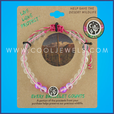 LIVE LOVE PROTECT™ BRACELET WITH CACTUS