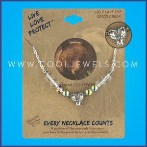 LIVE LOVE PROTECT™ NECKLACE WITH HONEY BEE