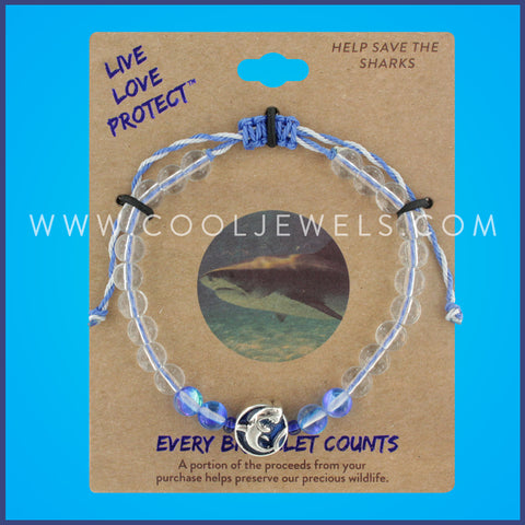 LIVE LOVE PROTECT™ BRACELET WITH SHARK