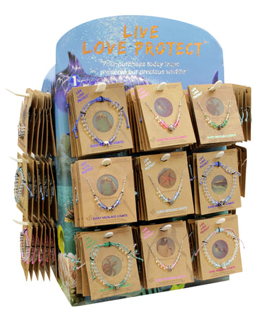 4659 LIVE-LOVE-PROTECT™ 54 PIECE POP DISPLAY SEA LIFE