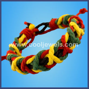 Woven Rasta Bracelets