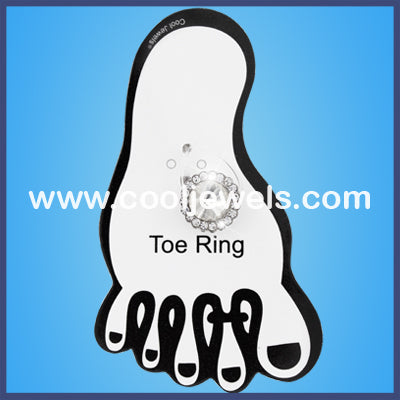 Crystal Toe Ring