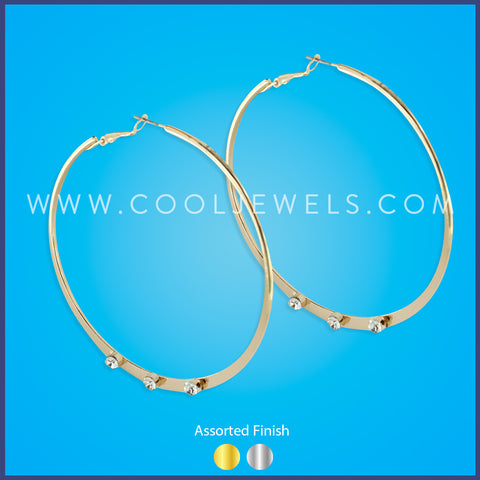  GOLD HOOP EARRINGS