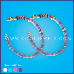 FIMO HOOP EARRING