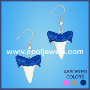 Metallic Exact Replica Tooth Earrings