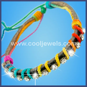 Multicolor Bracelet With Rhinestones