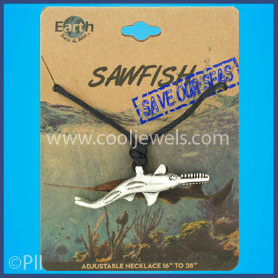 Earth, Sea & Me Sawfish Slider Cord Necklace – Cool Jewels