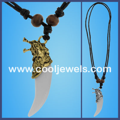 Wolf Tooth Necklaces