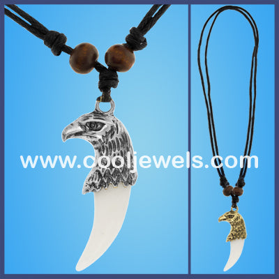 Eagle Head Tooth Necklaces