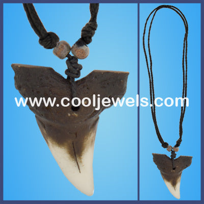 Fake Shark Tooth Necklaces  