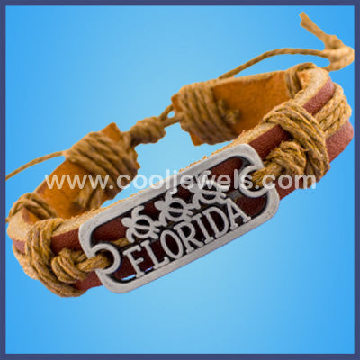 Florida Leather Bracelets 