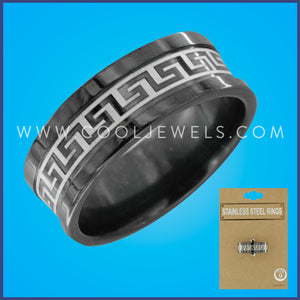 STAINLESS STEEL BAND WITH DESIGN - CARDED