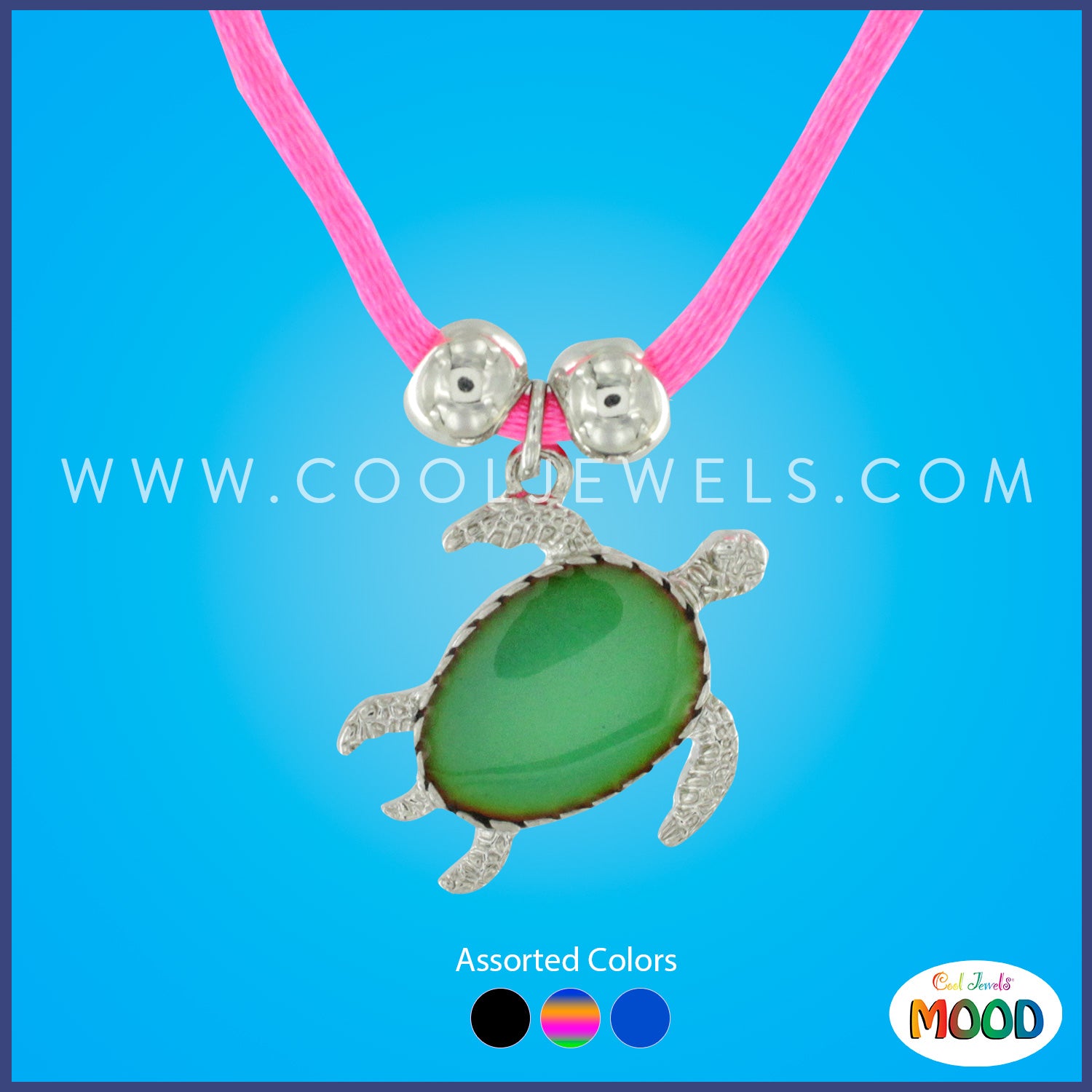 Buy Dragon Pendant Mood Necklace With Adjustable Royal Blue Slider Cord And  Red Eye Online at desertcartINDIA