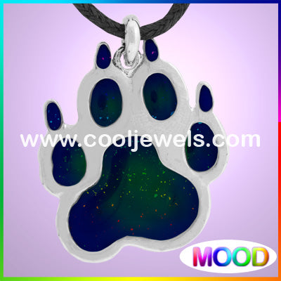 Mood Bear Paw Necklaces