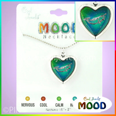 Heart mood sales necklace color meanings