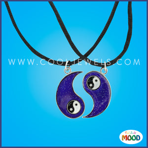 Mood Yin Yang Necklaces (2 Piece Set)