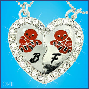 Panda friendship necklace hotsell