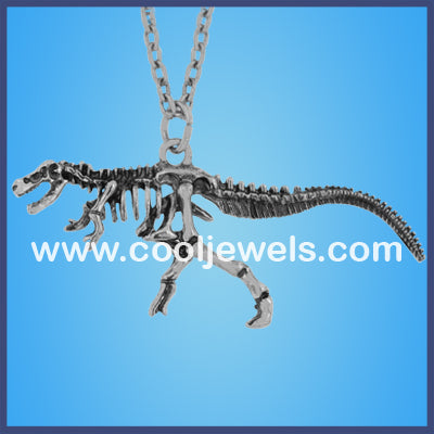 Skeleton Dinosaur Necklace